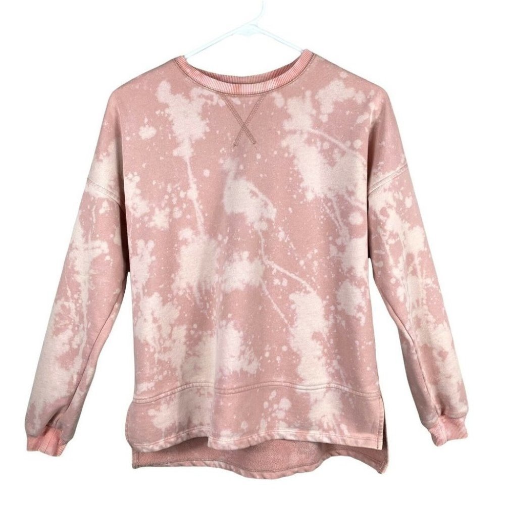 Roolee Pink Tie-Dye Sweatshirt
